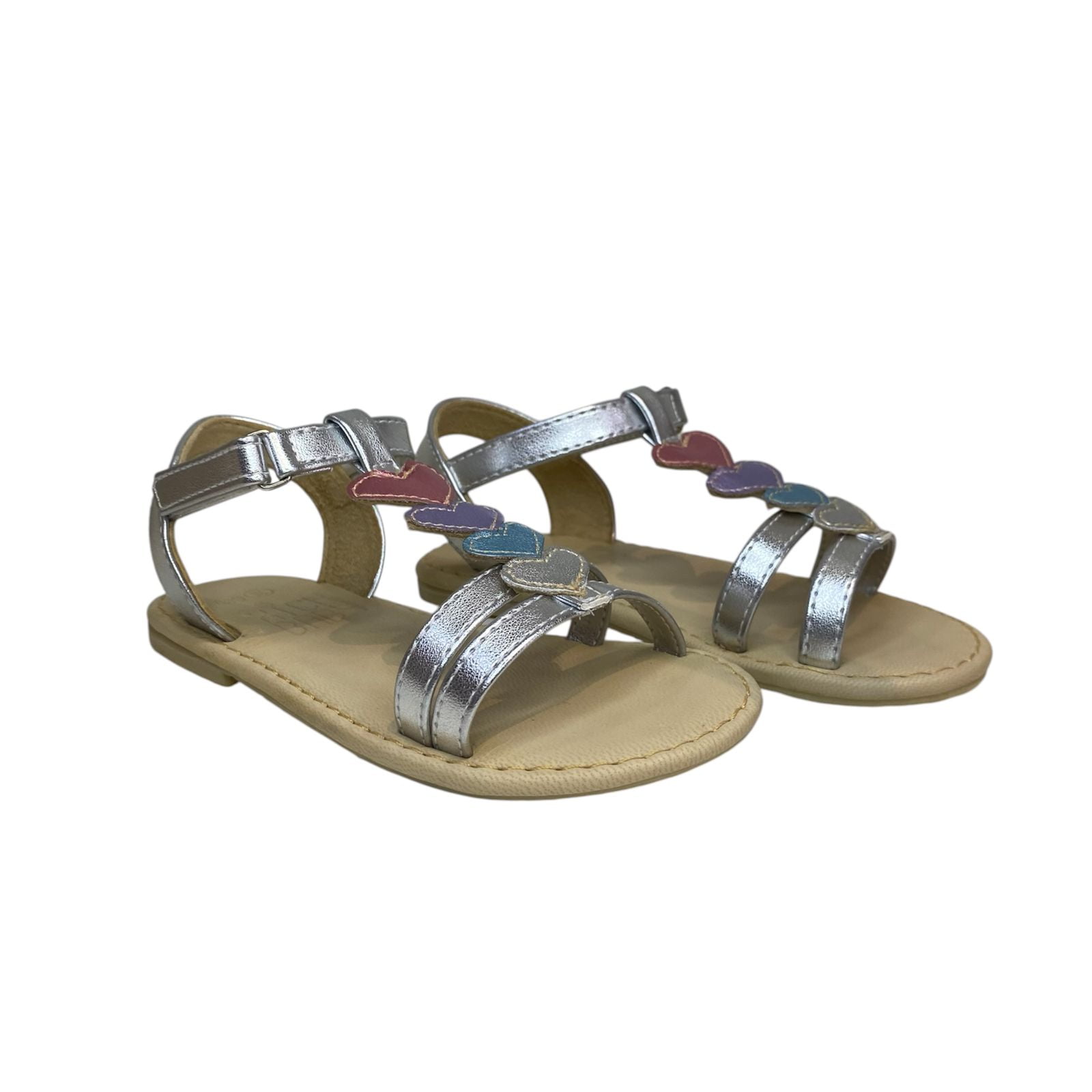 SANDALIA PRATA XICK BABY 