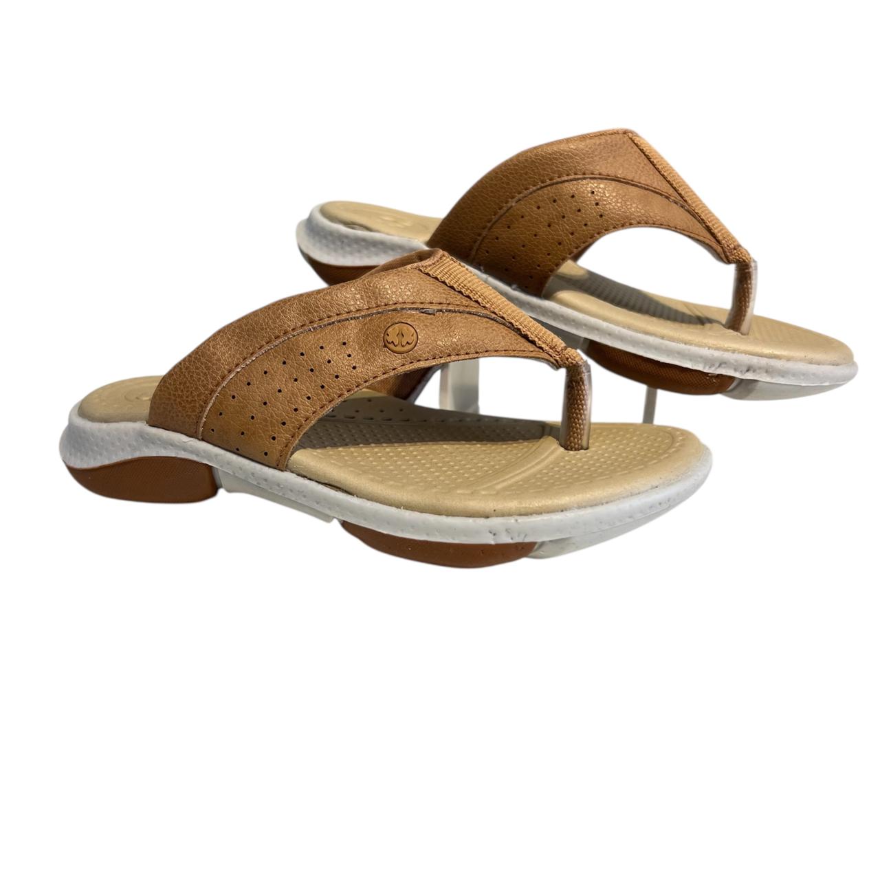 CHINELO MASCULINA  CARAMELO OFF WHITE - XUA XUA 