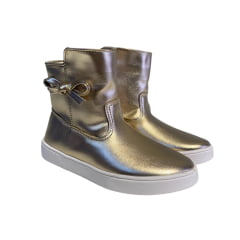 BOTA DOURADA LAÇO - LUPIE