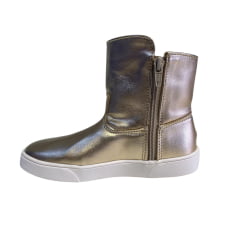 BOTA DOURADA LAÇO - LUPIE