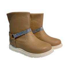 BOTA BABY ARGOLA STRASS ROSA - PEKILILI