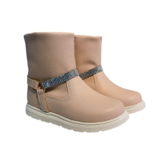 BOTA BABY ARGOLA STRASS ROSA - PEKILILI