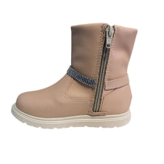 BOTA BABY ARGOLA STRASS ROSA - PEKILILI