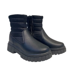 BOTA KIDS MONTARIA TRATORADA PRETO - PEKILILI