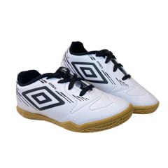 TENIS FUTSAL BRAVE JR-BRANCO - UMBRO