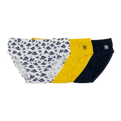 KIT CUECA INFANTIL C/3 PIMPOLHO