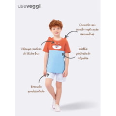 PIJAMA CURTO KIDS URSINHO VEGGI