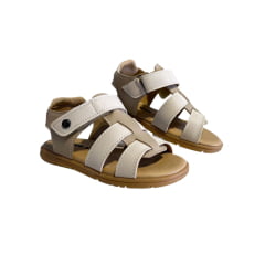 SANDALIA MASCULINA  AREIA  OFF WHITE - XUA XUA 