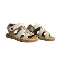 SANDALIA MASCULINA  AREIA  OFF WHITE - XUA XUA 