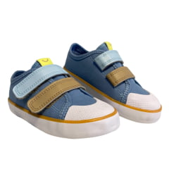 TENIS BABY ALE AZUL BEBE DIVERSÃO