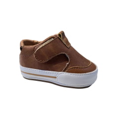 TENIS VELCRO CONHAQUE BABYI